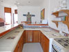 Well stocked kitchen includes everything you need to prepare meals at home.