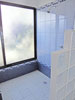 Huge shower in the master bedroom.